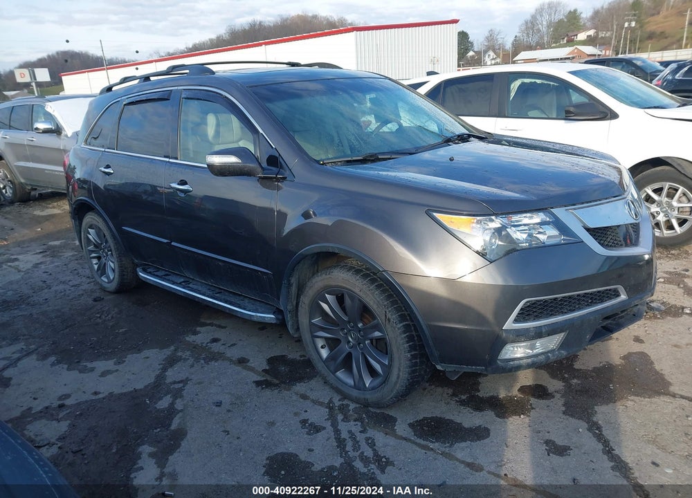 2011 ACURA MDX ADVANCE PACKAGE VIN: 2HNYD2H58BH550655