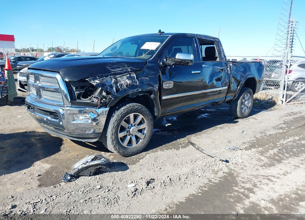 2016 RAM 2500 LAIE LONGHORN VIN: 3C6UR5GJ6GG133555