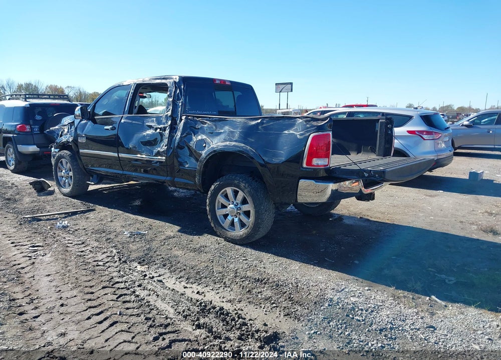 2016 RAM 2500 LAIE LONGHORN VIN: 3C6UR5GJ6GG133555