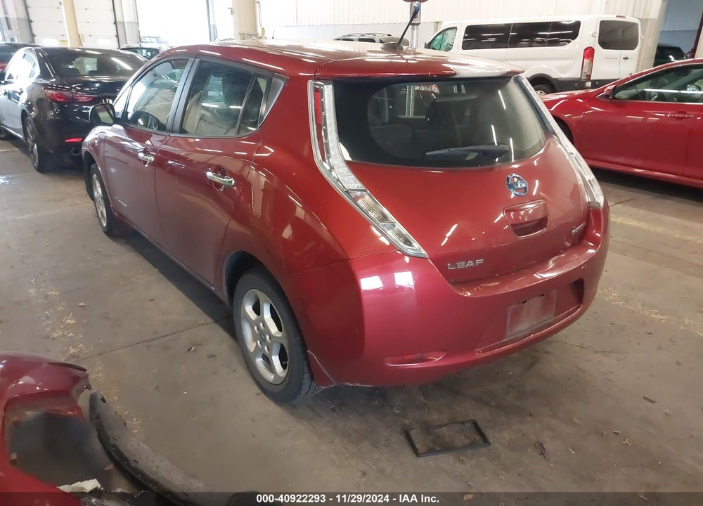 2013 NISSAN LEAF VIN: 1N4AZ0CP7DC410596