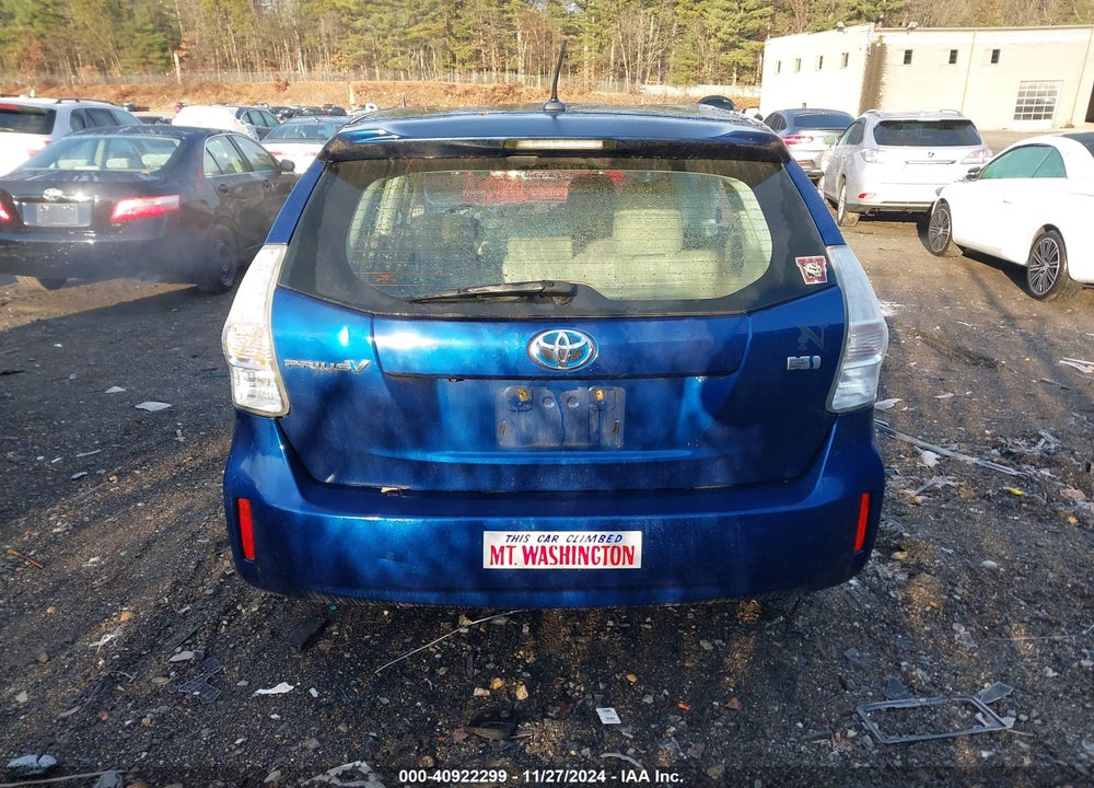 2014 TOYOTA PRIUS V VIN: JTDZN3EU4E3306114