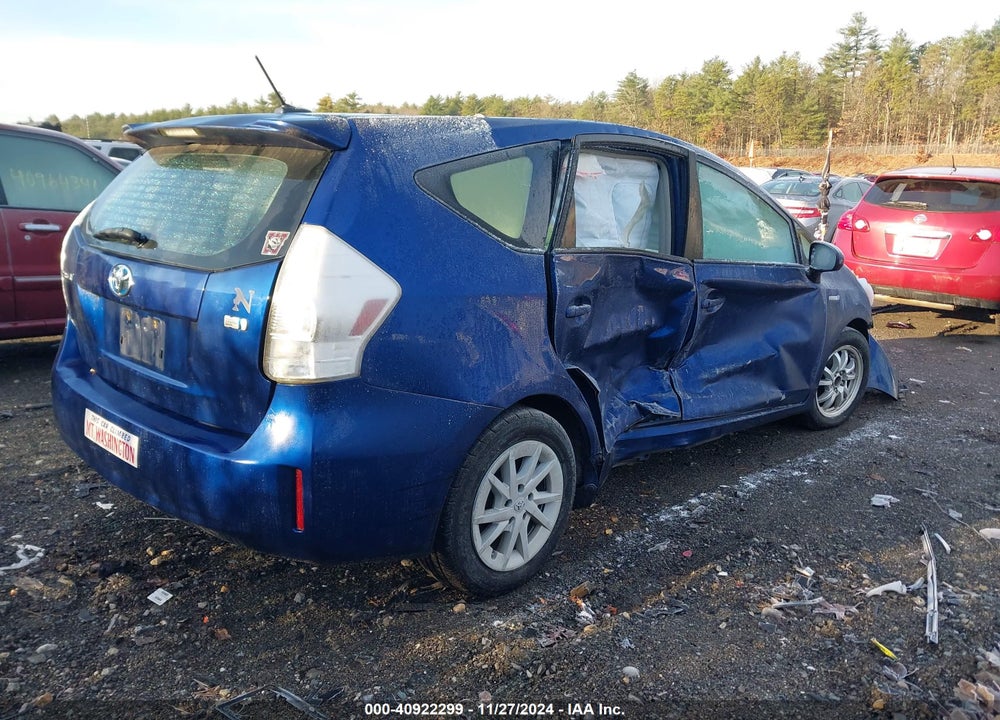 2014 TOYOTA PRIUS V VIN: JTDZN3EU4E3306114