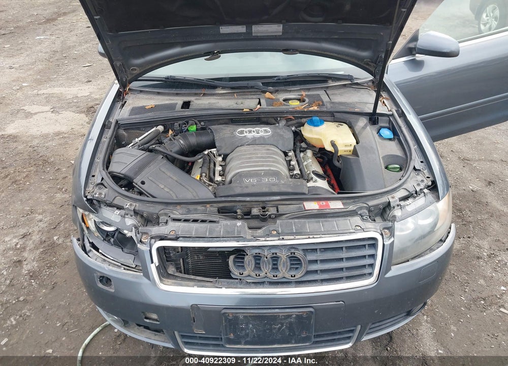 2005 AUDI A4 3.0 VIN: WAUAT48H15K000773