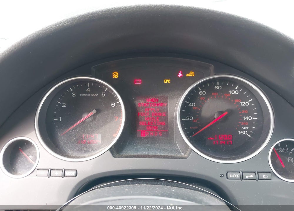 2005 AUDI A4 3.0 VIN: WAUAT48H15K000773