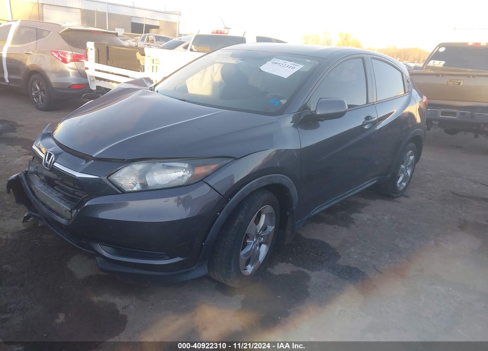2016 HONDA HR-V LX VIN: 3CZRU5H31GM712140