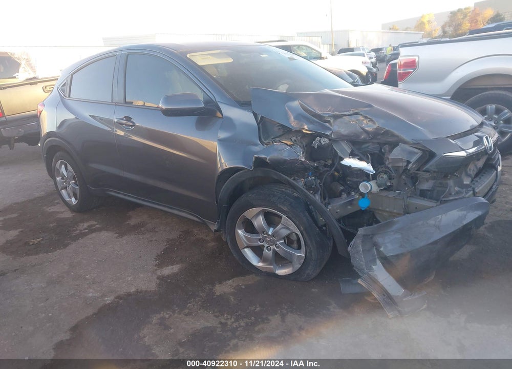 2016 HONDA HR-V LX VIN: 3CZRU5H31GM712140