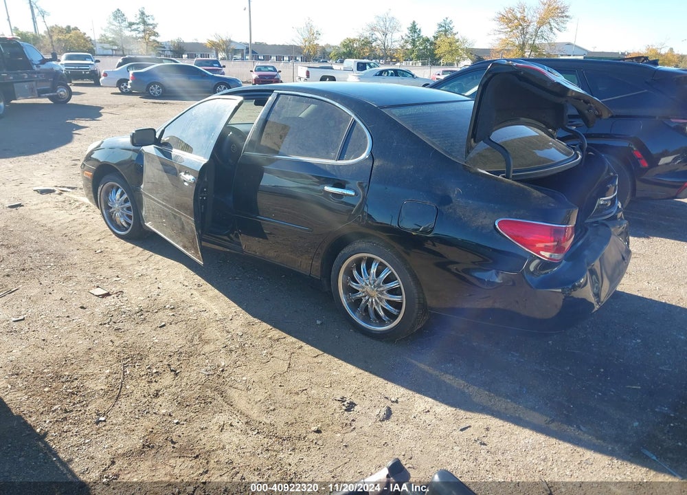 2005 LEXUS ES 330 VIN: JTHBA30G455092615