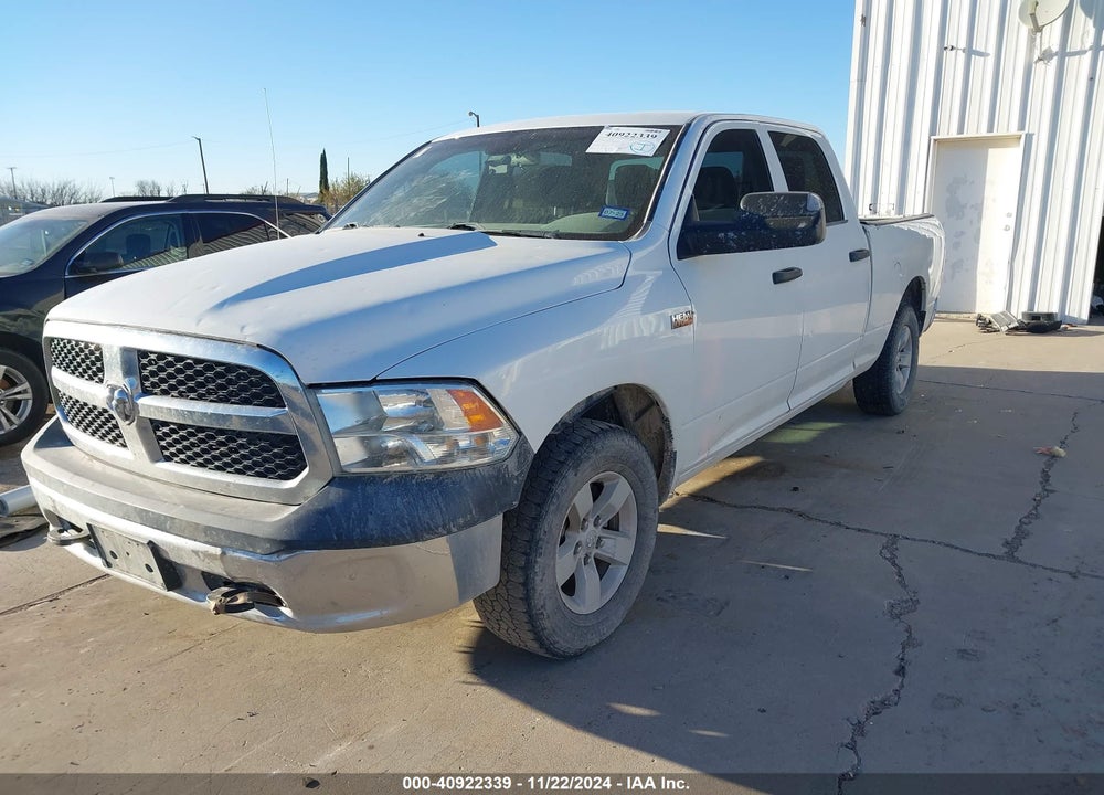2018 RAM 1500 TRADESMAN 4X4 6'4 BOX VIN: 1C6RR7ST1JS321443