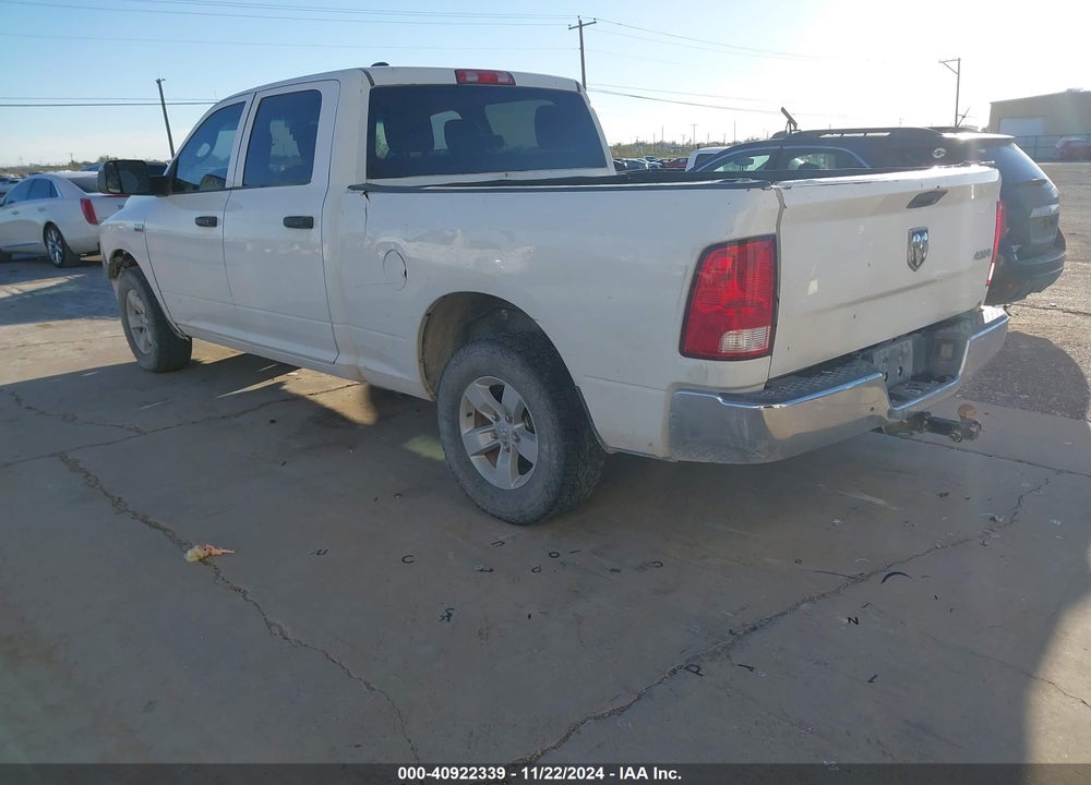 2018 RAM 1500 TRADESMAN 4X4 6'4 BOX VIN: 1C6RR7ST1JS321443