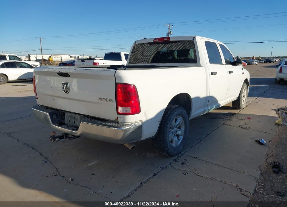2018 RAM 1500 TRADESMAN 4X4 6'4 BOX VIN: 1C6RR7ST1JS321443