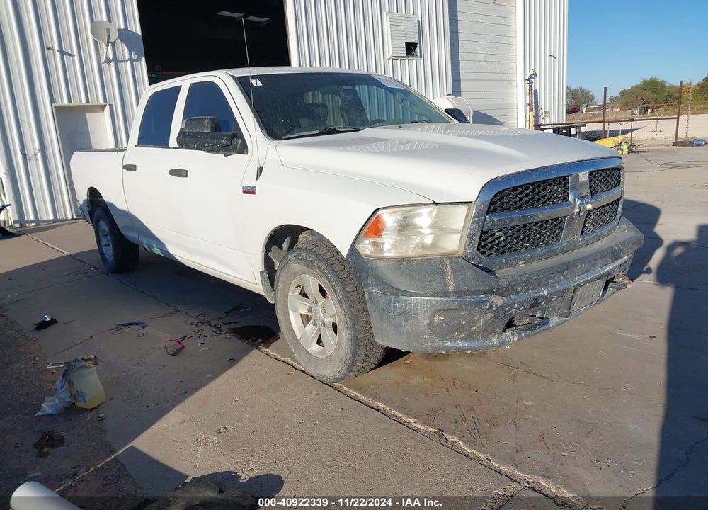 2018 RAM 1500 TRADESMAN 4X4 6'4 BOX VIN: 1C6RR7ST1JS321443