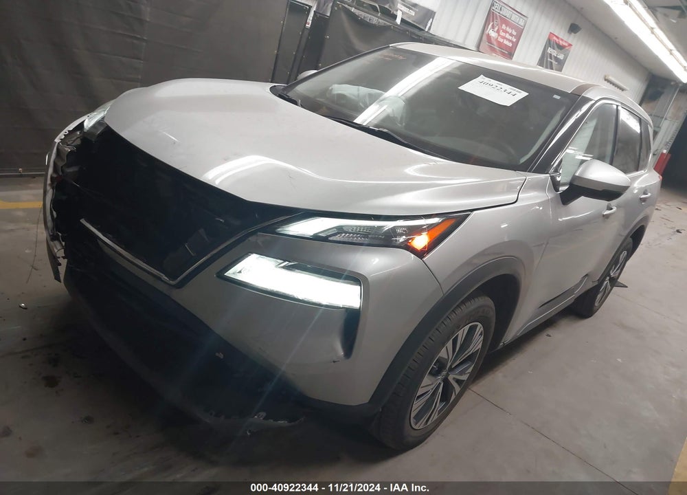 2021 NISSAN ROGUE SV FWD VIN: JN8AT3BA3MW023220