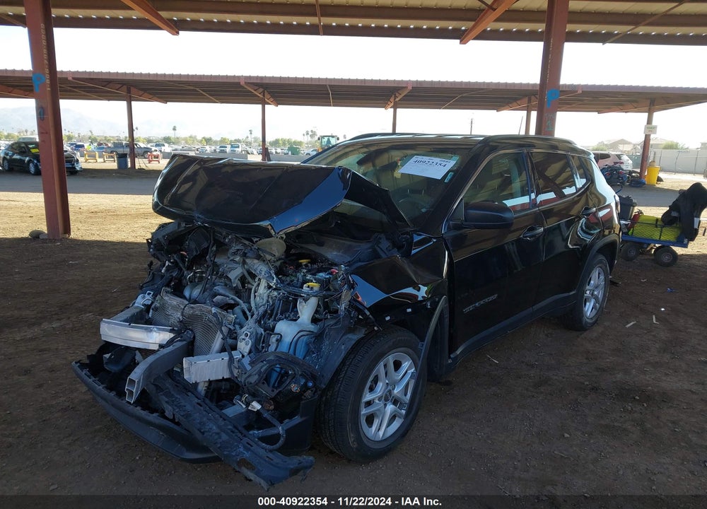2020 JEEP COMPASS SPORT FWD VIN: 3C4NJCAB0LT252925