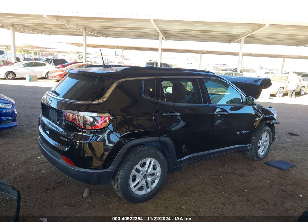 2020 JEEP COMPASS SPORT FWD VIN: 3C4NJCAB0LT252925