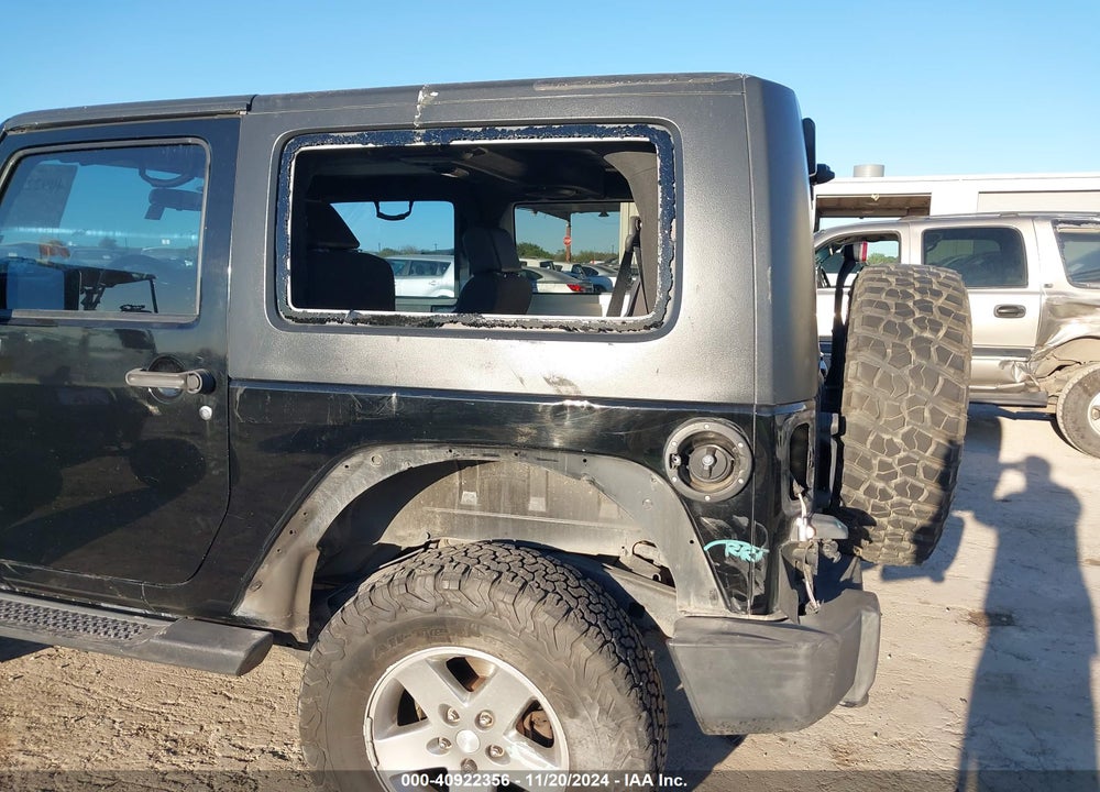 2010 JEEP WRANGLER SPORT VIN: 1J4AA2D12AL157975