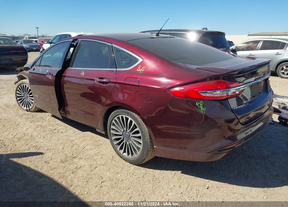 2017 FORD FUSION HYBRID TITANIUM VIN: 3FA6P0RU2HR359766