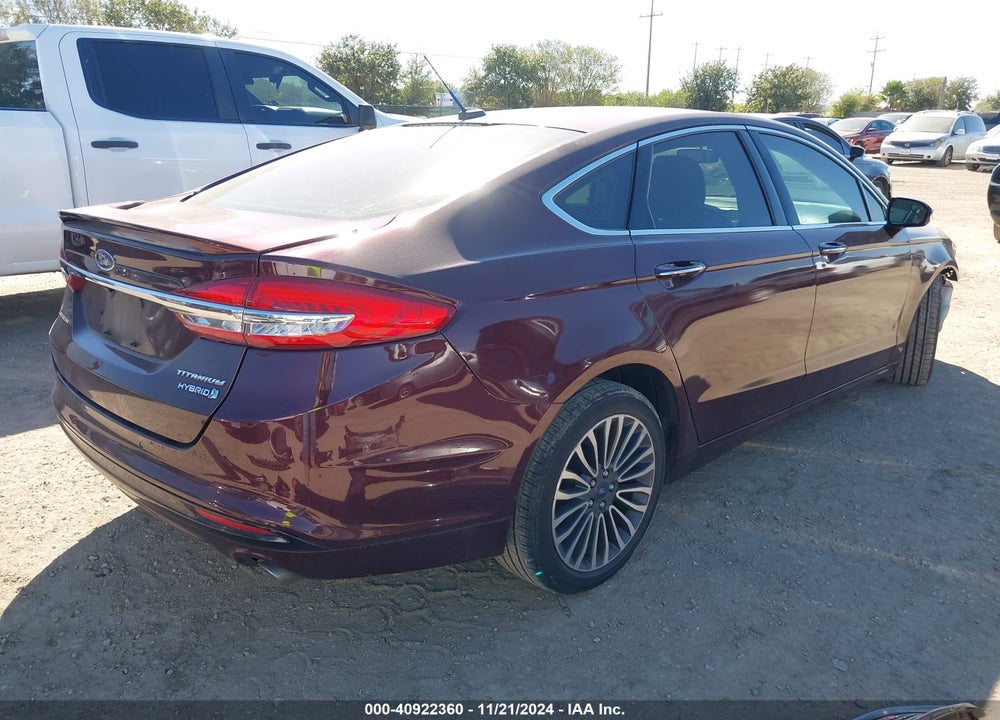 2017 FORD FUSION HYBRID TITANIUM VIN: 3FA6P0RU2HR359766