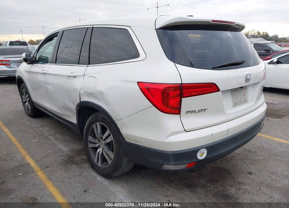 2017 HONDA PILOT EX-L VIN: 5FNYF5H59HB036023