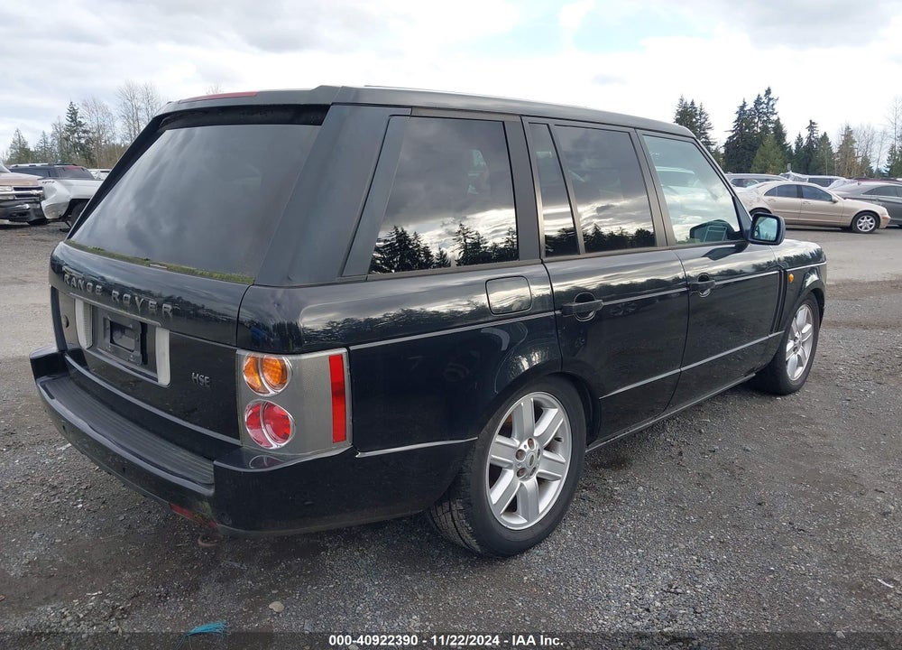 2004 LAND ROVER RANGE ROVER HSE VIN: SALME11464A146888