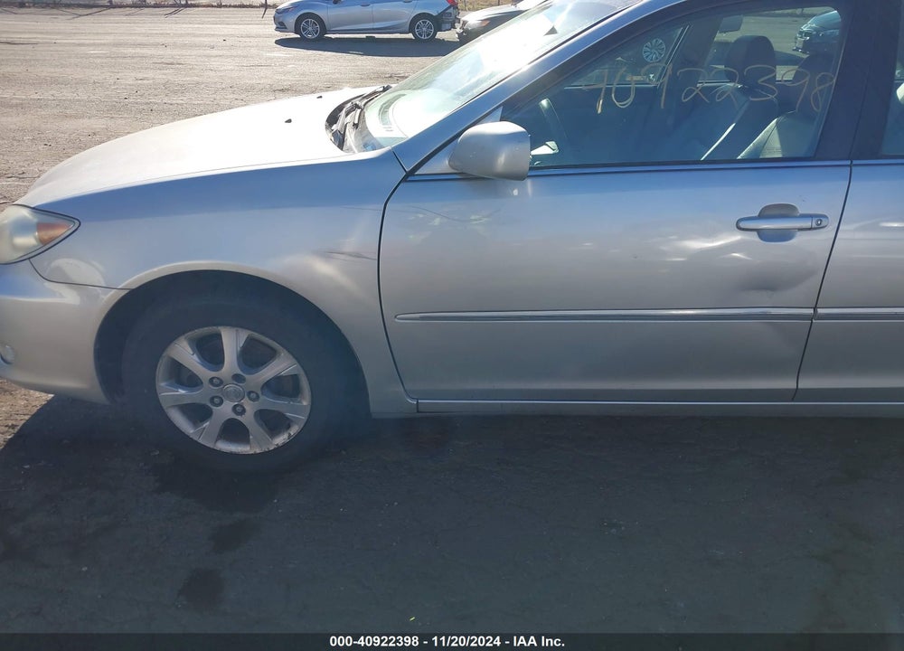 2005 TOYOTA CAMRY XLE V6 VIN: 4T1BF30K65U606473