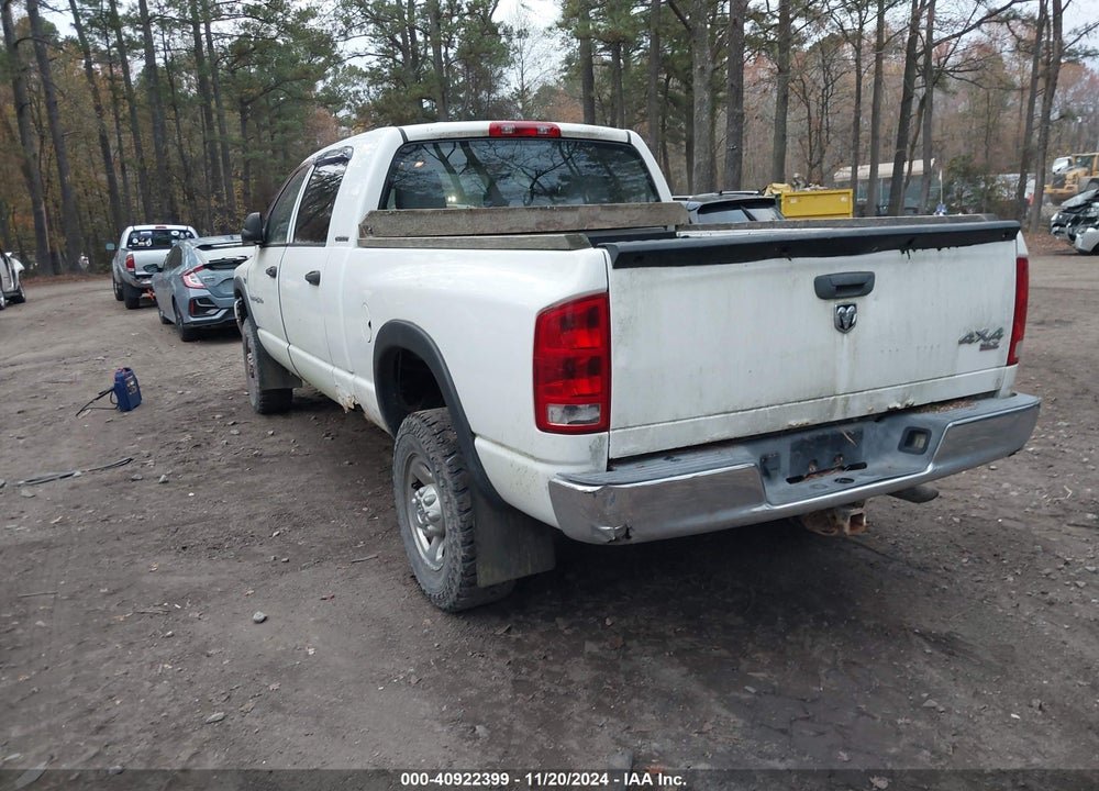 2006 DODGE RAM 1500 SLT VIN: 3D7KS19D56G226222