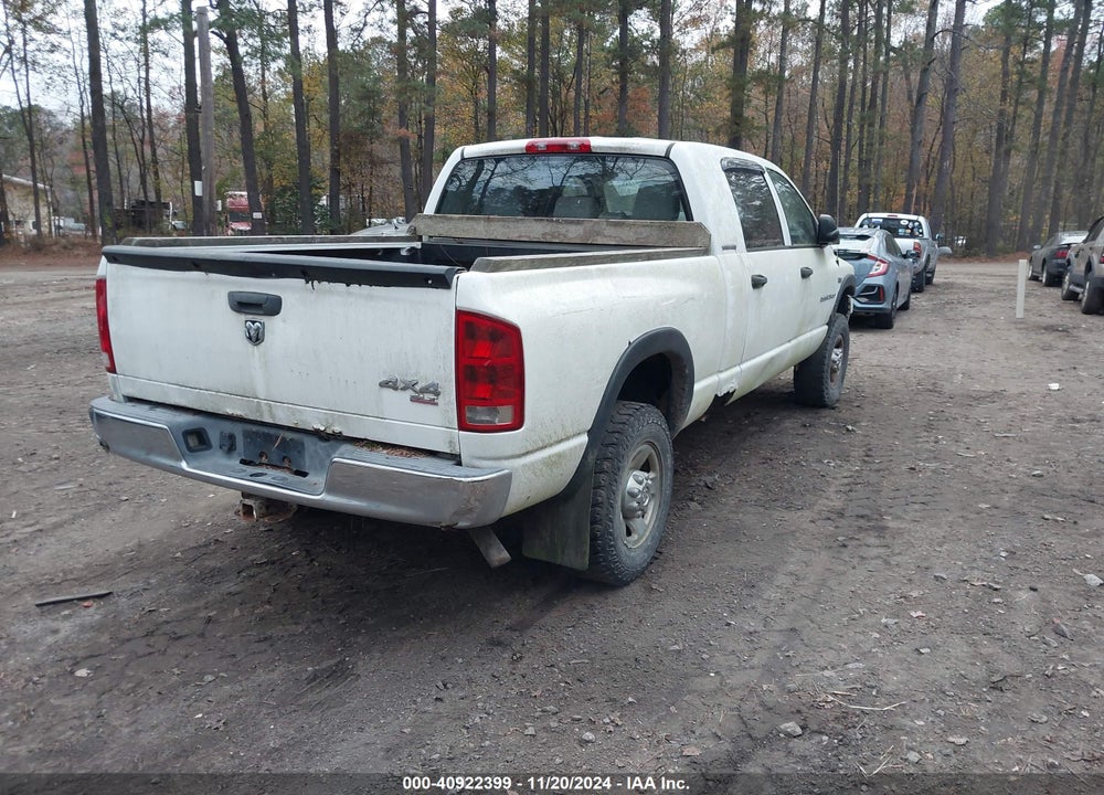 2006 DODGE RAM 1500 SLT VIN: 3D7KS19D56G226222