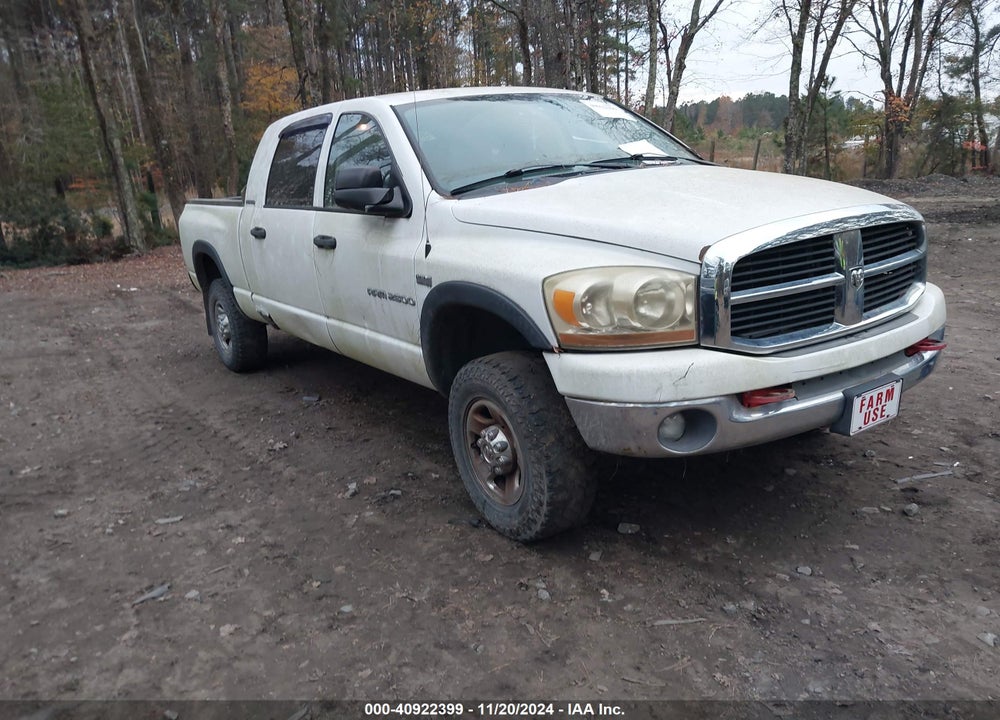 2006 DODGE RAM 1500 SLT VIN: 3D7KS19D56G226222