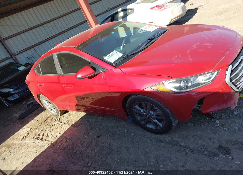 2017 HYUNDAI ELANTRA SE VIN: 5NPD84LF0HH017171
