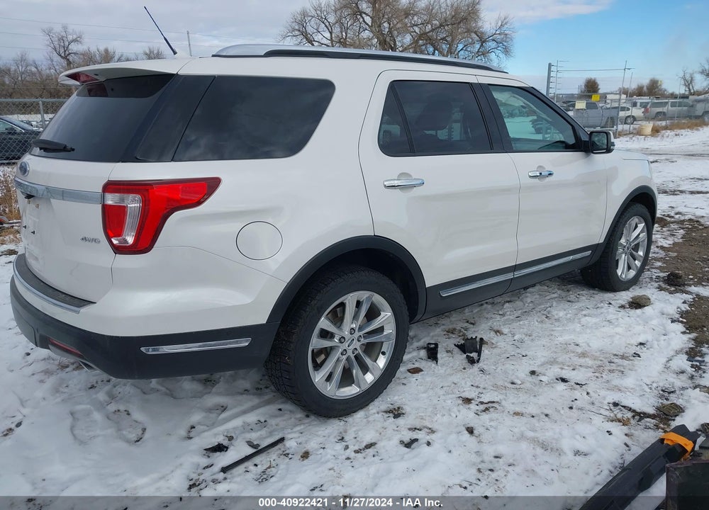2018 FORD EXPLORER LIMITED VIN: 1FM5K8F89JGB44954