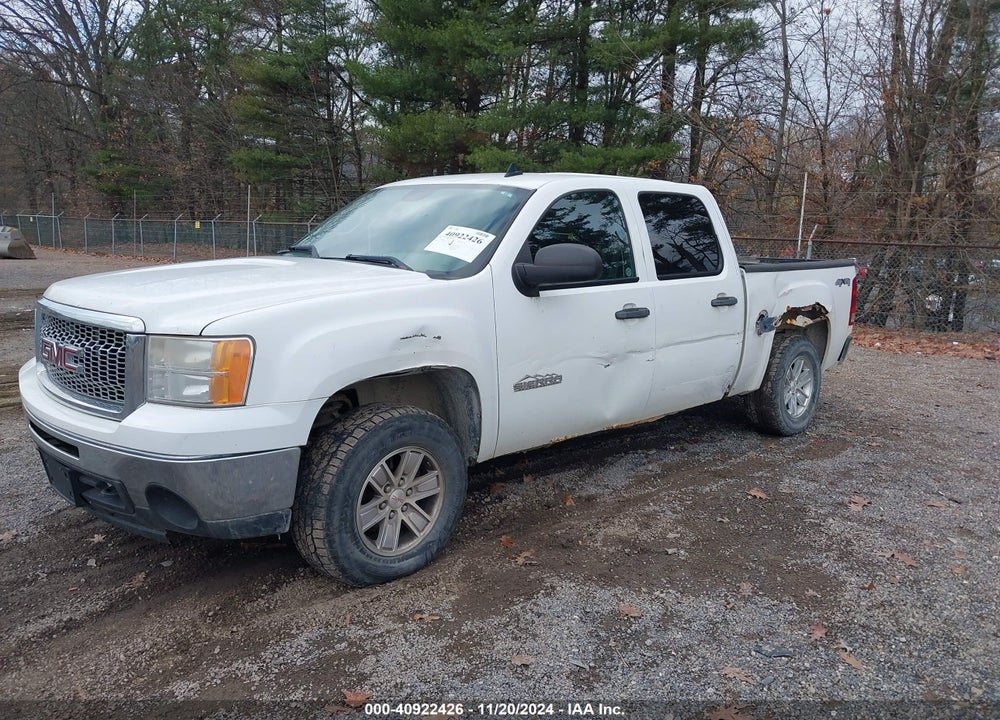 2010 GMC SIERRA 1500 SL VIN: 3GTRKUEA6AG122837