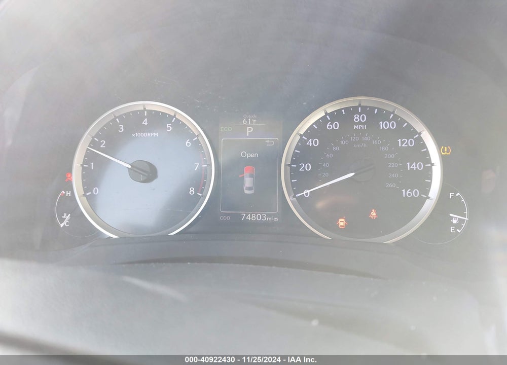 2015 LEXUS IS 250 VIN: JTHBF1D20F5082041