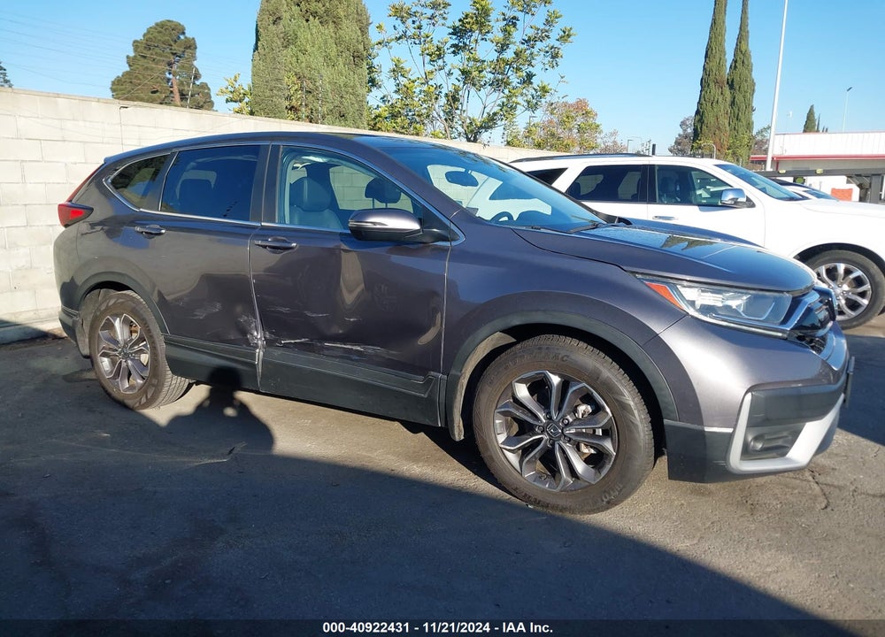 2021 HONDA CR-V 2WD EX-L VIN: 2HKRW1H83MH406580