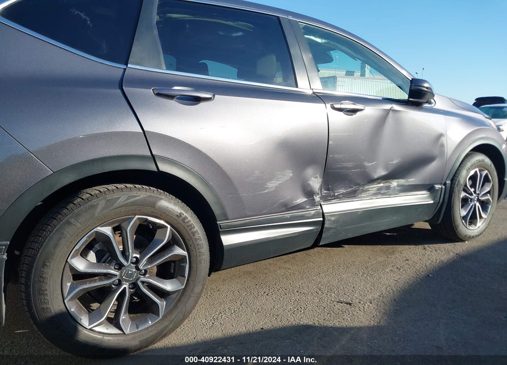 2021 HONDA CR-V 2WD EX-L VIN: 2HKRW1H83MH406580
