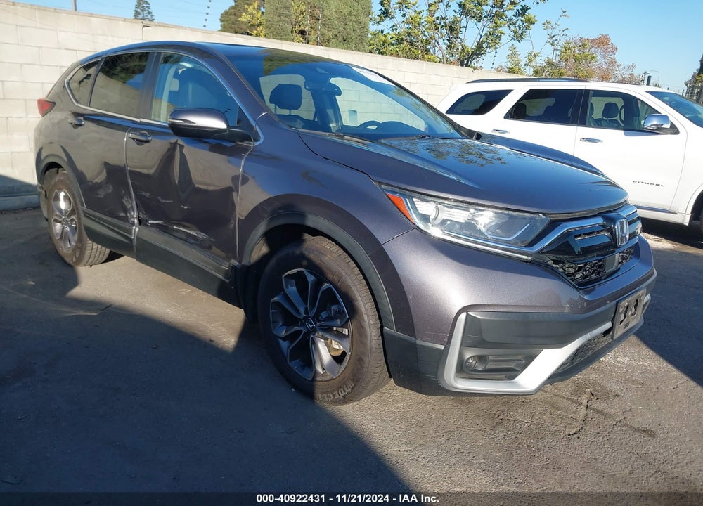 2021 HONDA CR-V 2WD EX-L VIN: 2HKRW1H83MH406580