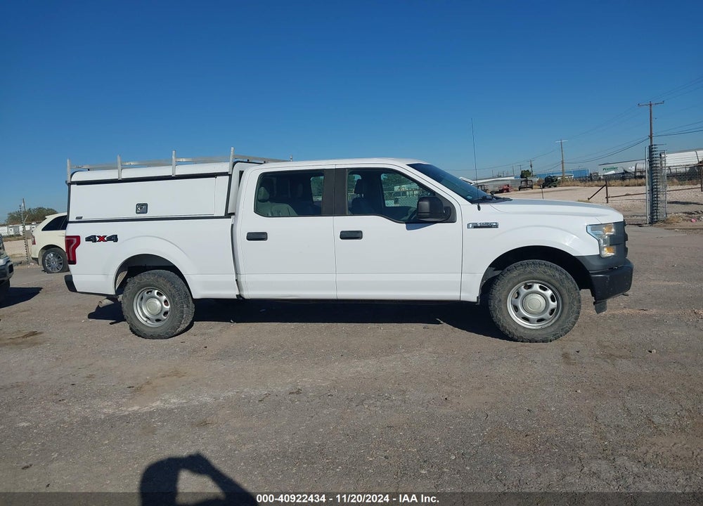 2016 FORD F-150 XL VIN: 1FTFW1EF1GKF66467