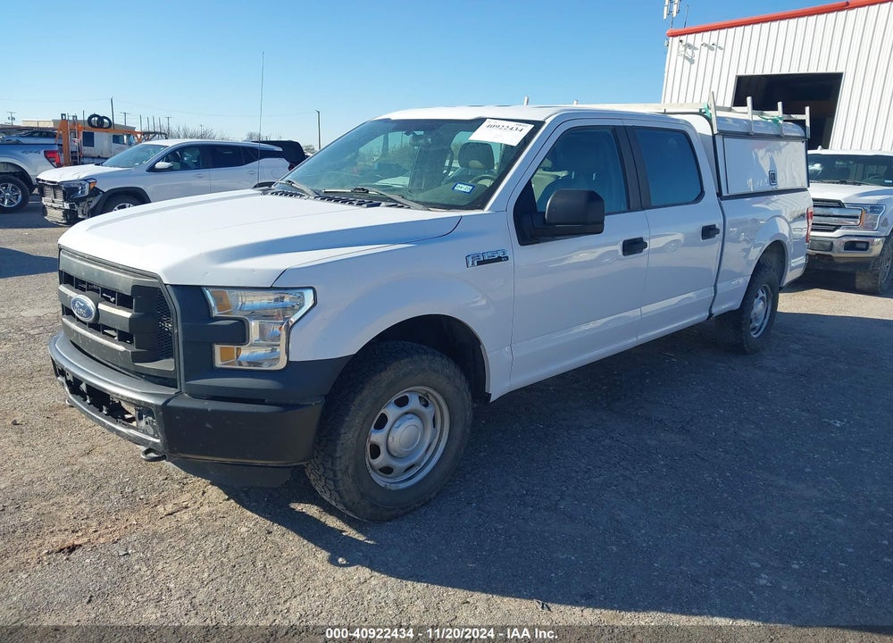 2016 FORD F-150 XL VIN: 1FTFW1EF1GKF66467