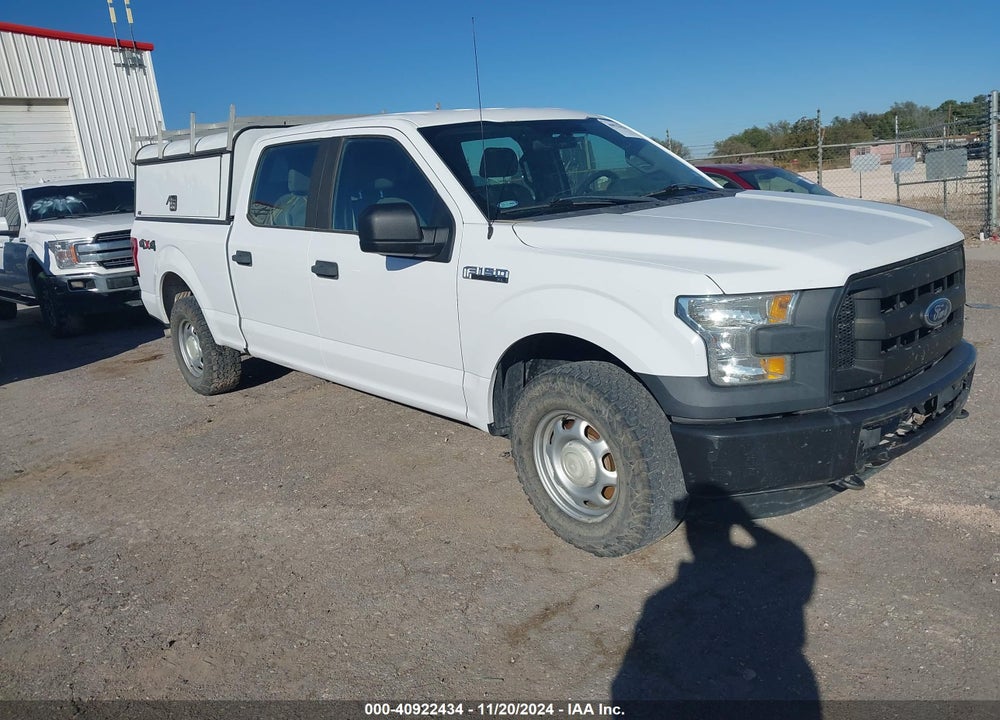 2016 FORD F-150 XL VIN: 1FTFW1EF1GKF66467