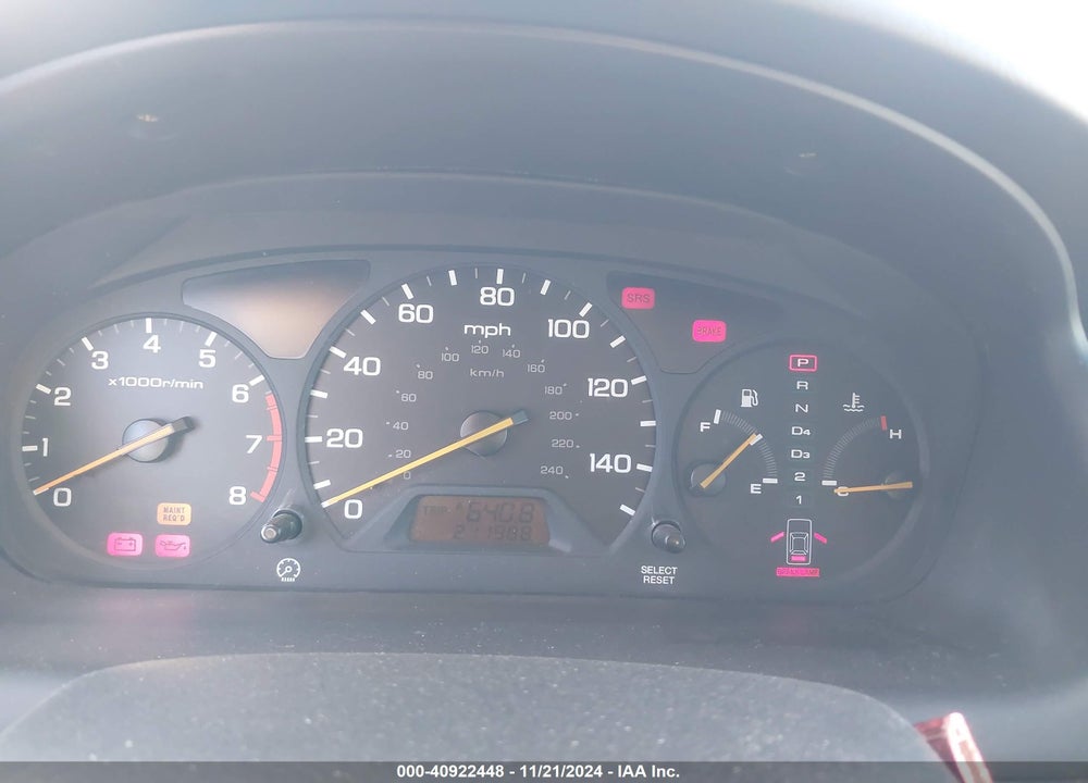 2000 HONDA ACCORD 3.0 EX VIN: 1HGCG2252YA037006