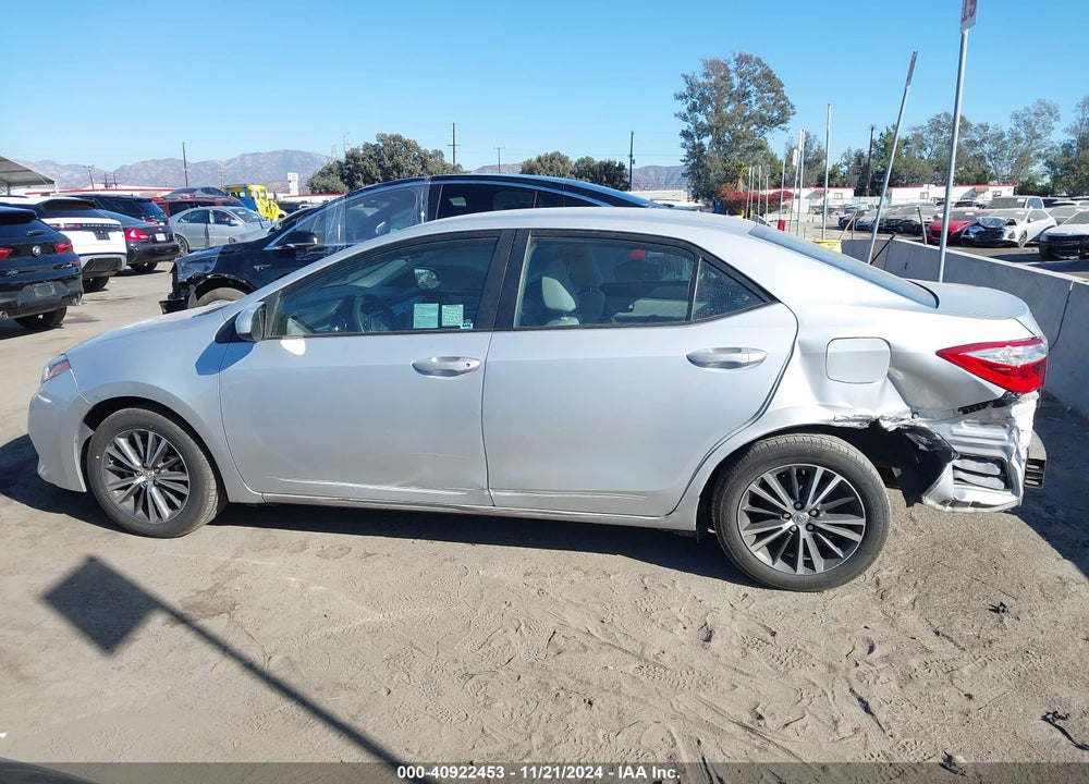 2016 TOYOTA COROLLA LE PLUS VIN: 5YFBURHE4GP568155