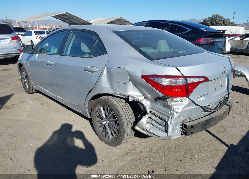 2016 TOYOTA COROLLA LE PLUS VIN: 5YFBURHE4GP568155