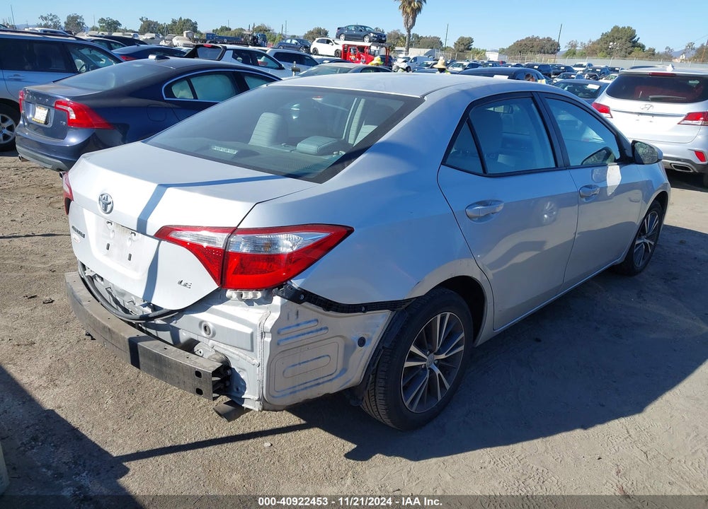 2016 TOYOTA COROLLA LE PLUS VIN: 5YFBURHE4GP568155