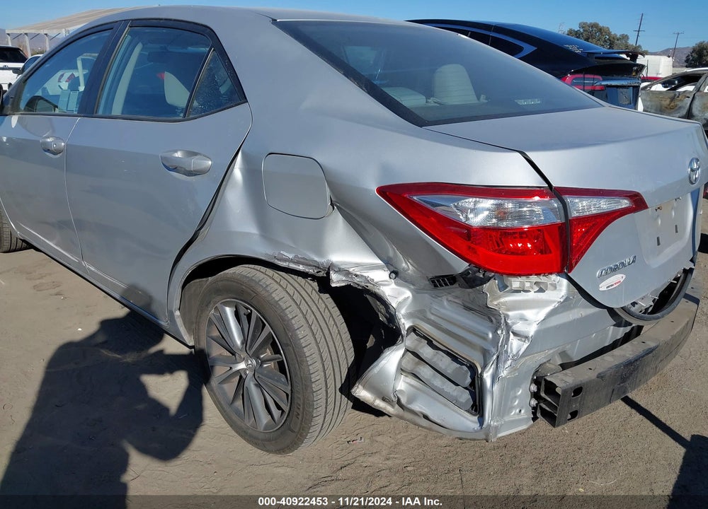 2016 TOYOTA COROLLA LE PLUS VIN: 5YFBURHE4GP568155
