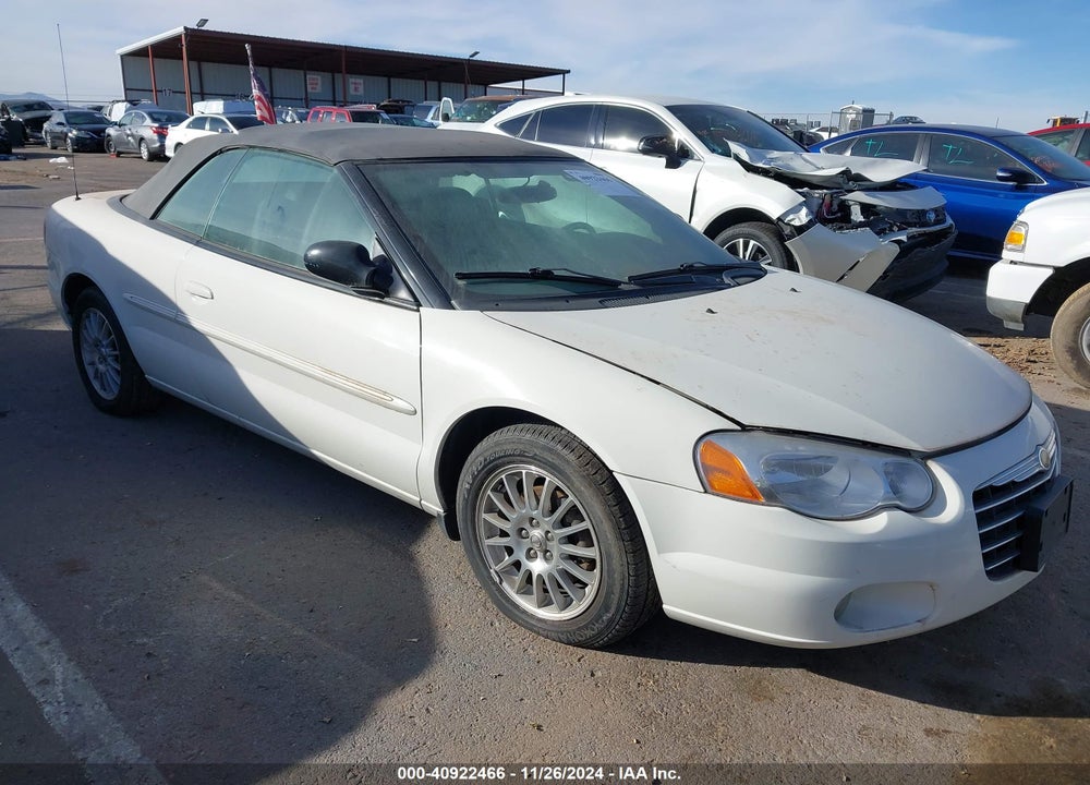2004 CHRYSLER SEBRING LXI VIN: 1C3EL55R34N111219