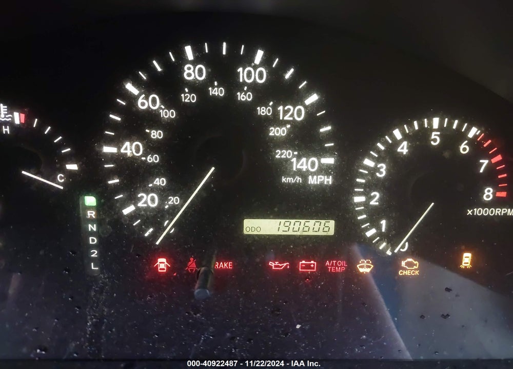 2001 LEXUS RX 300 VIN: JTJHF10U710211186