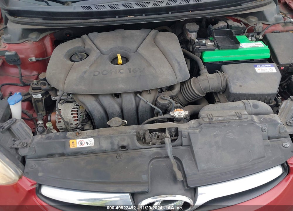 2012 HYUNDAI ELANTRA GLS (ULSAN PLANT) VIN: KMHDH4AE0CU359904