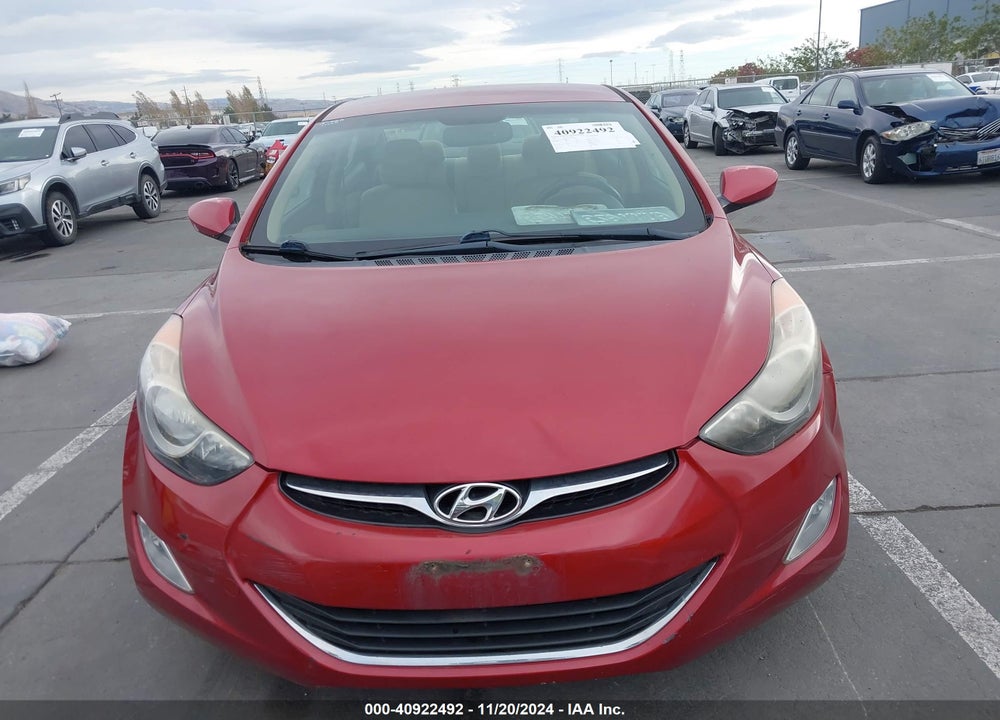 2012 HYUNDAI ELANTRA GLS (ULSAN PLANT) VIN: KMHDH4AE0CU359904