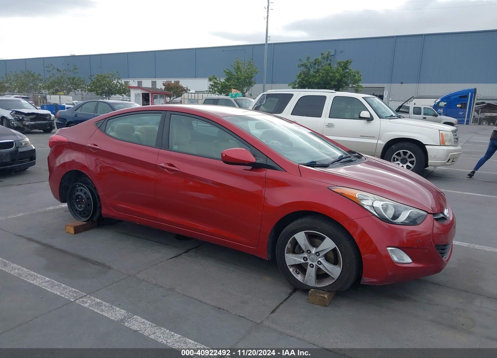 2012 HYUNDAI ELANTRA GLS (ULSAN PLANT) VIN: KMHDH4AE0CU359904