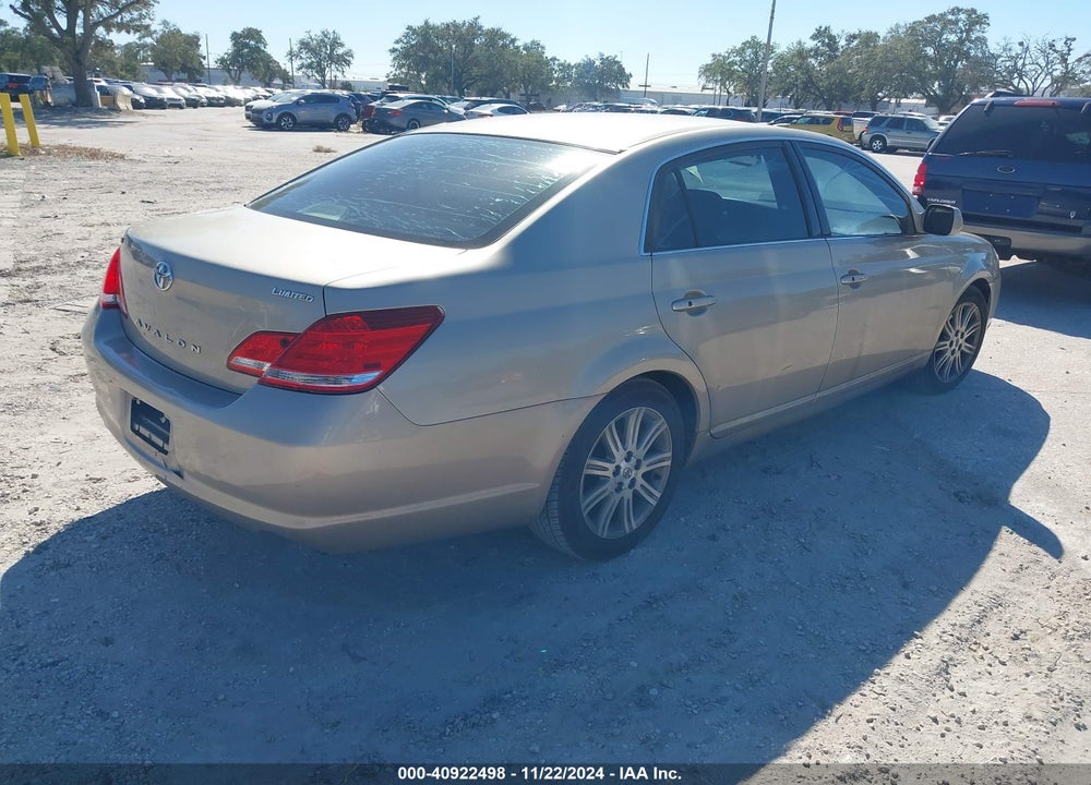 2005 TOYOTA AVALON LIMITED VIN: 4T1BK36B35U002494