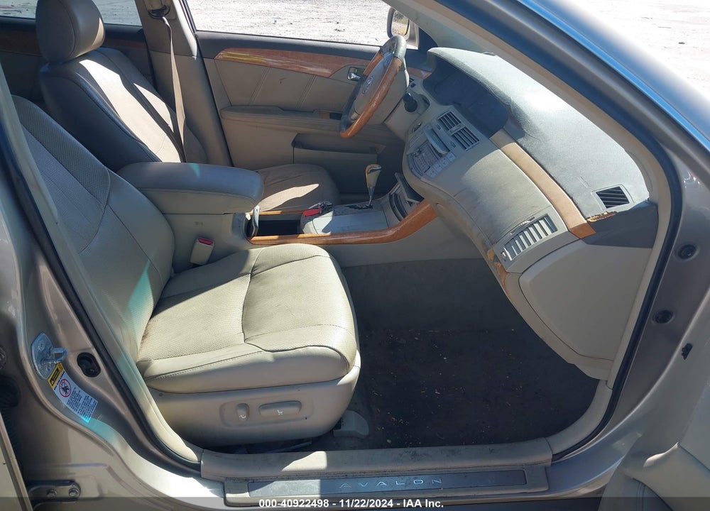 2005 TOYOTA AVALON LIMITED VIN: 4T1BK36B35U002494