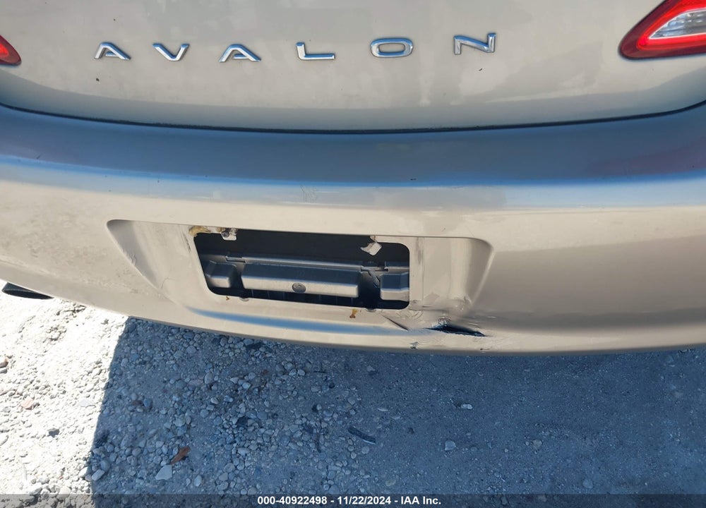 2005 TOYOTA AVALON LIMITED VIN: 4T1BK36B35U002494